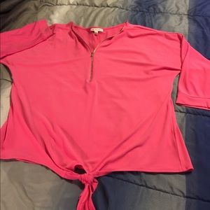 Woman’s half sleeve dressy shirt